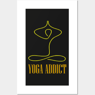 Esprit Yoga lifestyle. Yoga addiction Posters and Art